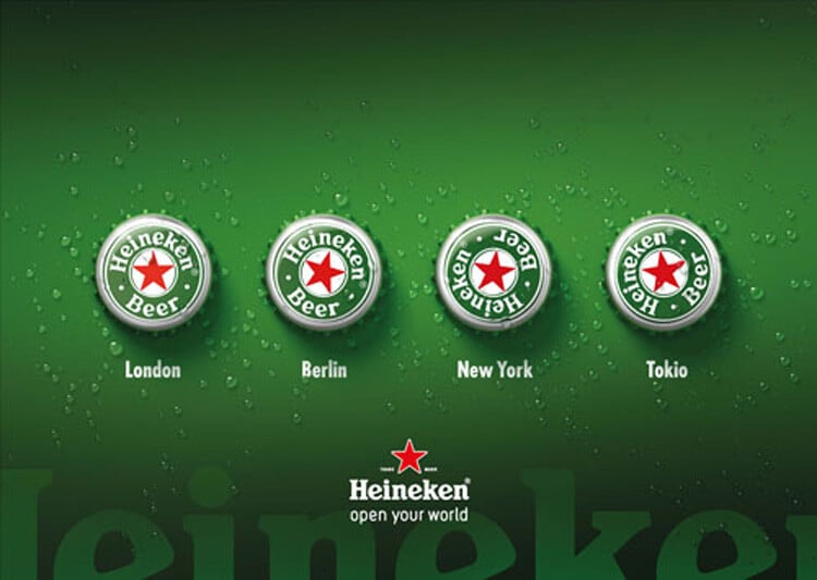 Heineken open your world