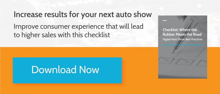 CTA image to view Checklist: Where the Rubber Meets the Road: Digital Auto Show Best Practices