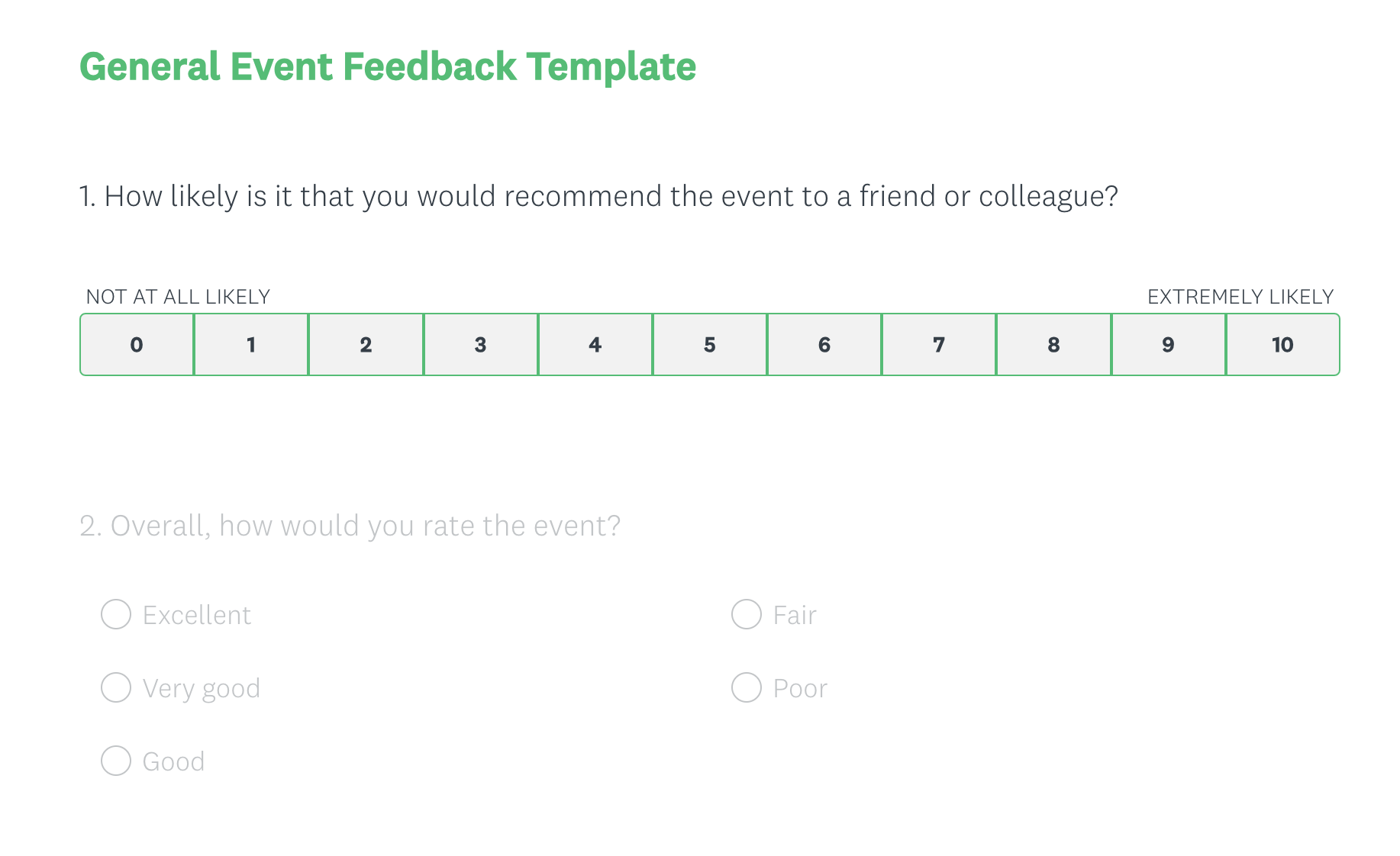 post-event feedback survey